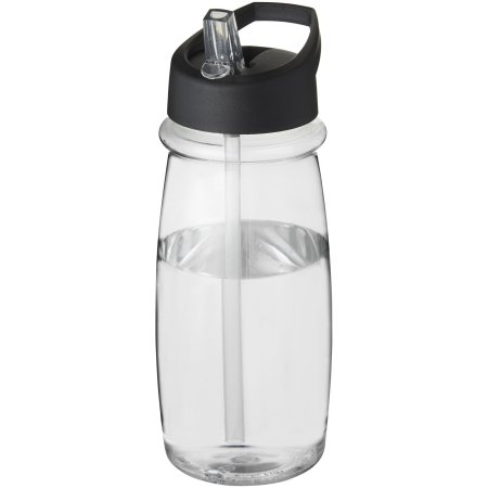 Bouteille de sport H2O Active® Pulse de 600 ml - Fabriquée en PET recyclable avec couvercle à bec verseur