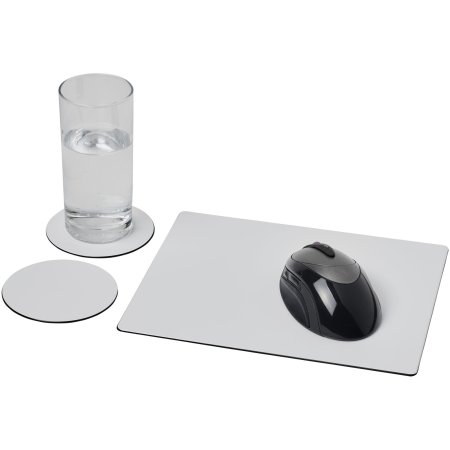 Ensemble de tapis de souris et de dessous de verre Brite-Mat® 2