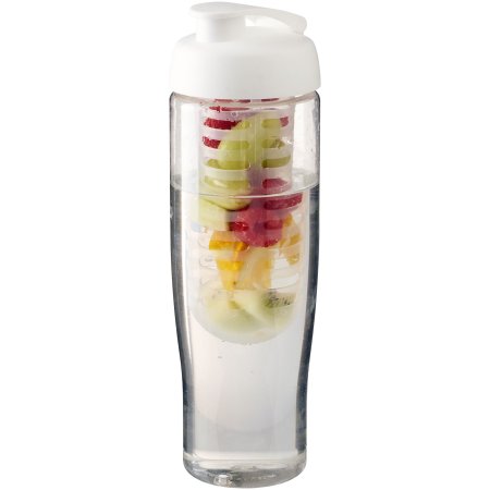 Bouteille de sport et infuseur H2O Active® Tempo de 700 ml - Fabriquée en PET recyclable 