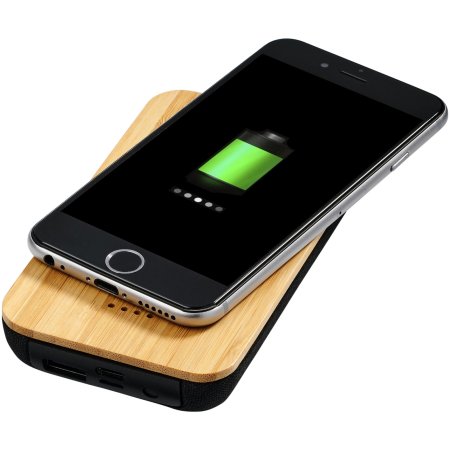 Batterie externe Future - 6000mAh en bambou/tissu