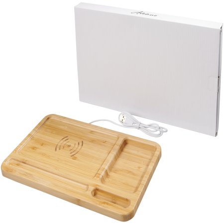 Organiseur de bureau et chargeur à induction Frame