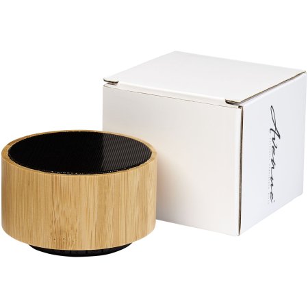 Haut-parleur Bluetooth® en bambou Cosmos