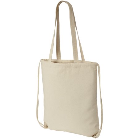 Sac à dos cordon personnalisable Eliza en coton 240 g/m²