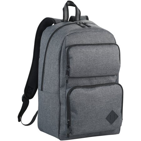 Sac à dos pour ordinateur Graphite Deluxe 15 pouces - Avec compartiment principal matelassé