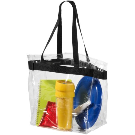 Sac plastique personnalisé transparent Hampton