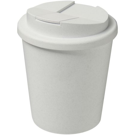 Gobelet recyclé Americano® Espresso de 250 ml avec couvercle anti-déversement