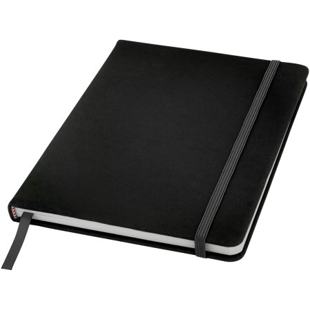 Cahier de notes noir/rouge A6 ligné 70g 96 feuilles sur