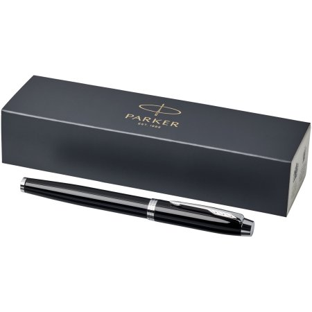 WATERMAN Hemisphere Stylo roller, noir brillant, recharge noire pointe fine,  Coffret cadeau