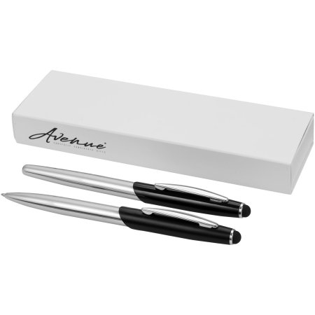 Kit avec Stylo bille stylet et stylo roller Geneva