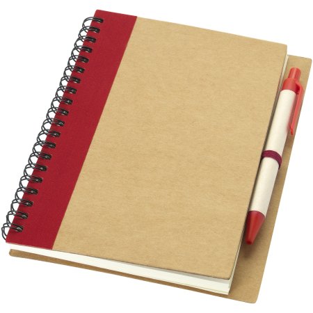 Carnet de notes Priestly - Avec couverture en papier recyclé et stylo intégré