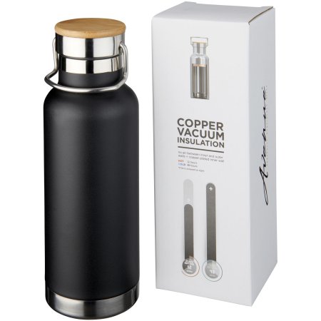 Bouteille de sport Thor de 480 ml - Avec isolation par le vide et couche de cuivre