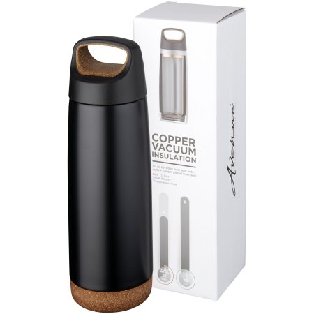Bouteille de sport Valhalla de 600 ml - Avec isolation par le vide et couche de cuivre