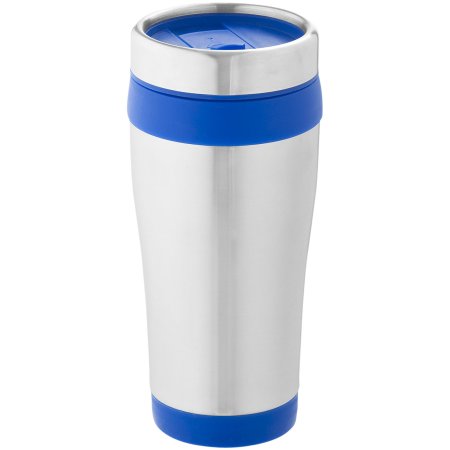 Mug isotherme Elwood de 410 ml - Avec couvercle à glissière