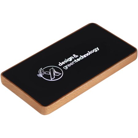 Batterie de secours SCX.design P35 - Avec revêtement en bois, de 5 000 mAh