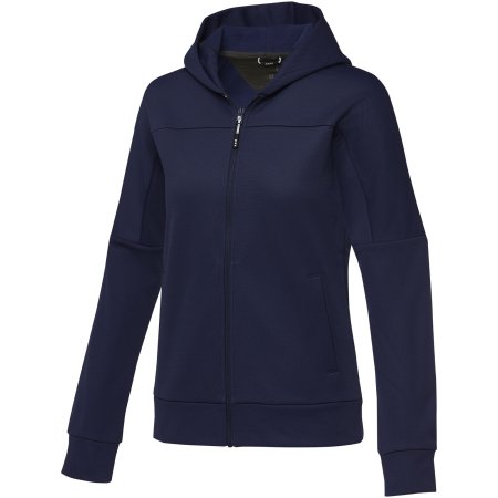 Veste Nubia en tricot performance à fermeture zippée intégrale pour femme