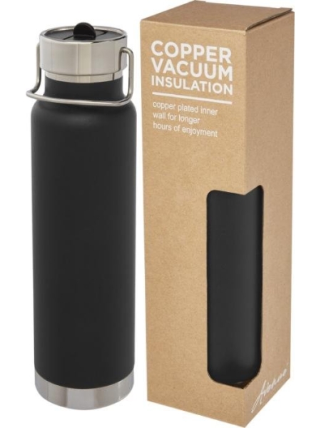 Bouteille isotherme de sport Thor de 750 ml - Avec isolation par le vide et couche de cuivre