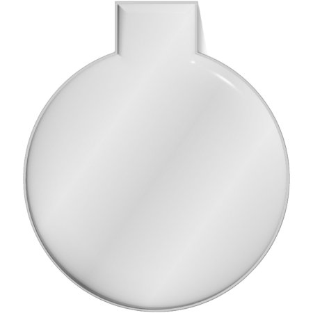 Aimant réfléchissant RFX™ rond en TPU, grand modèle