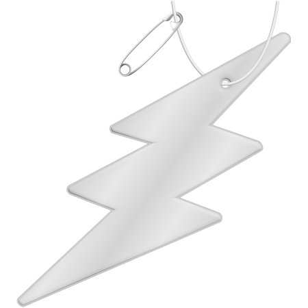 Attache réfléchissante RFX™ en TPU en forme de flash