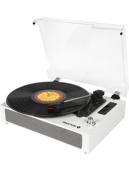 Tourne-disque et lecteur de musique Prixton Studio deluxe - Avec haut-parleurs de 5 W