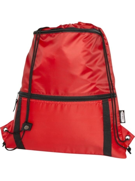 Sac isotherme 9 L recyclé GRS avec cordon de serrage Adventure