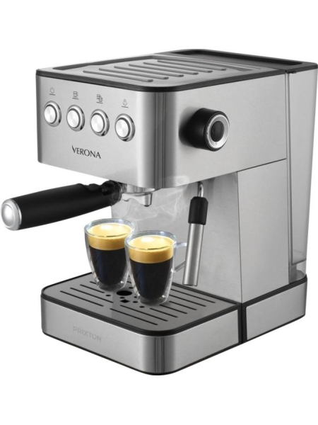 Machine à café Prixton Verona - Avec fonction vapeur réglable