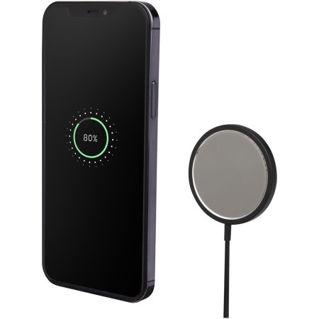 Chargeur à induction Magclick de 15 W en aluminium