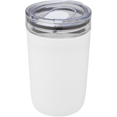 Gobelet en verre Bello de 420 ml - Avec paroi extérieure en plastique recyclé