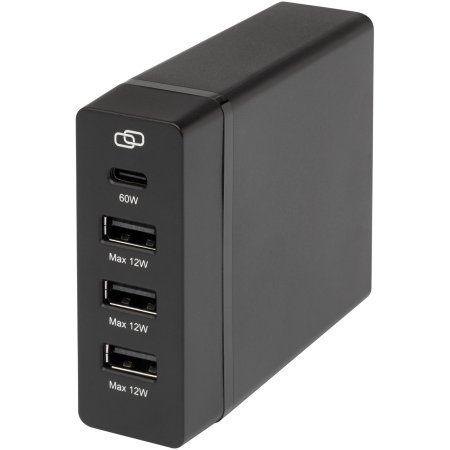 Batterie externe PD ADAPT - 72 W et fabriquée en plastique recyclé