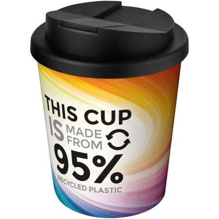 Gobelet avec isolation Brite-Americano Espresso Recycled de 250 ml et anti-déversement