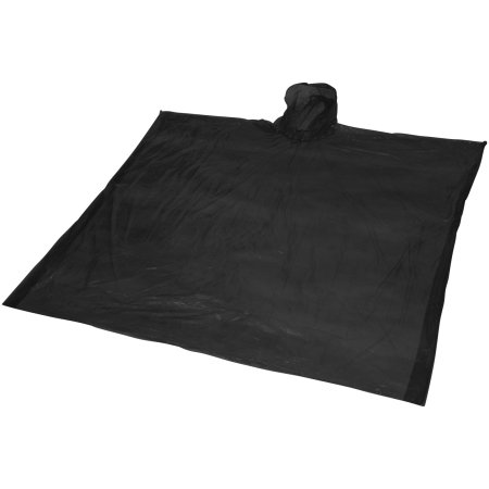 Poncho jetable pour la pluie Mayan recyclé certifié GRS avec pochette de rangement 