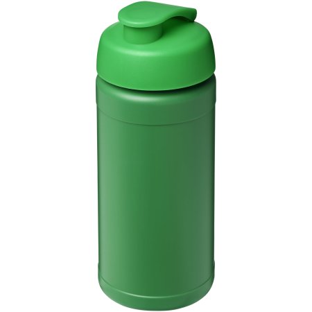 Gourde de sport Baseline de 500 ml recyclée - Avec couvercle rabattable