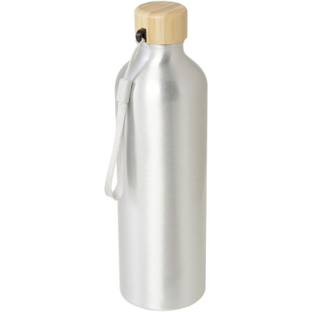 Bouteille d'eau Malpeza de 770 ml - Fabriquée en aluminium recyclé certifié RCS