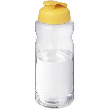 Bouteille de sport H2O Active® Base Pure de 1 L - Avec couvercle rabattable