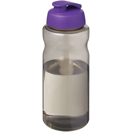 Bouteille de sport H2O Active® Eco Big Base de 1 litre à couvercle rabattable