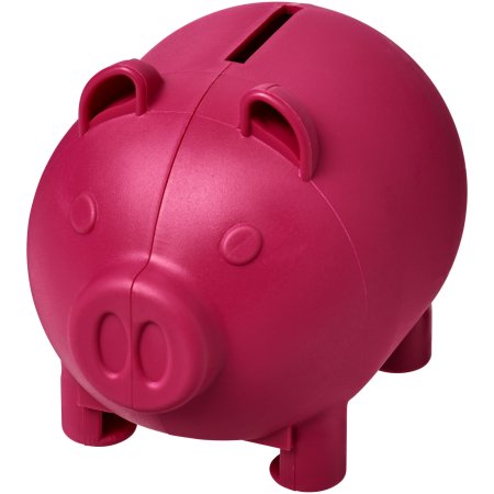 Tirelire en plastique recyclé Oink