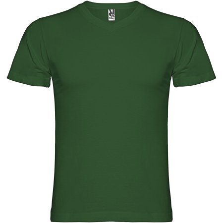 T-shirt Samoyedo à col en V et manches courtes pour homme