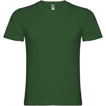 T-shirt Samoyedo à col en V et manches courtes pour homme