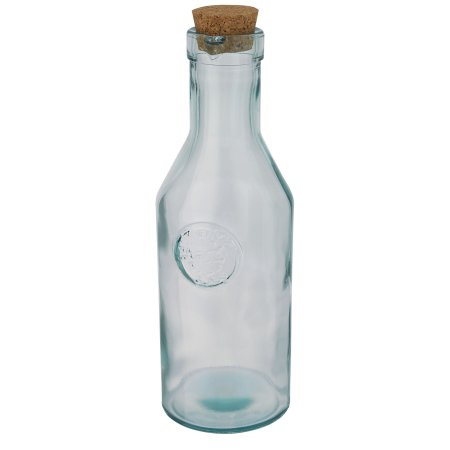 Carafe Fresqui en verre recyclé avec couvercle en liège