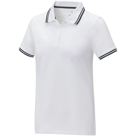 Polo Amarago tipping pour femme - A manches courtes