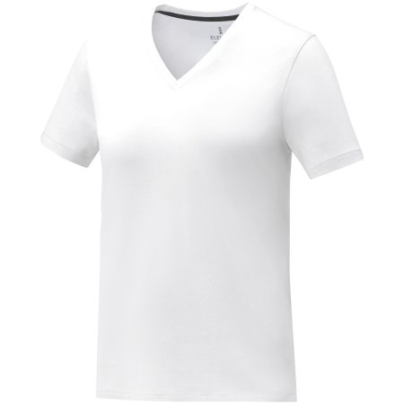 T-shirt Somoto manches courtes col V femme 