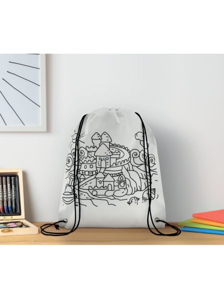 Sac à cordon non tissé