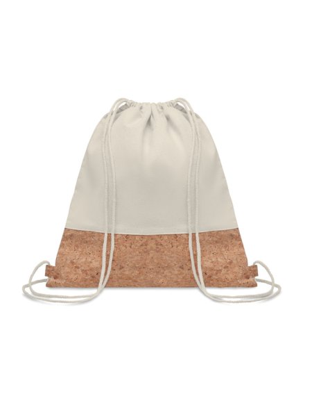 Sac à cordon avec liège.