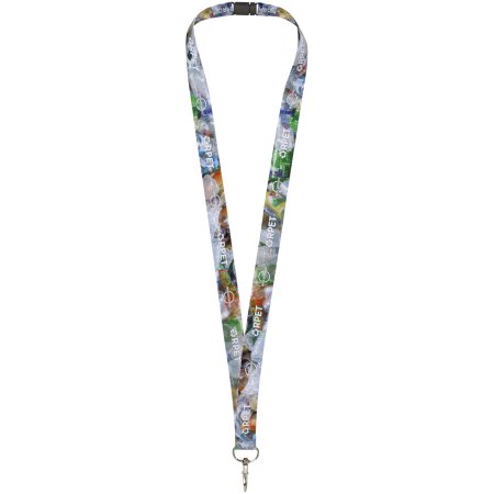 Tour de cou Addie en PET recyclé avec sublimation double face