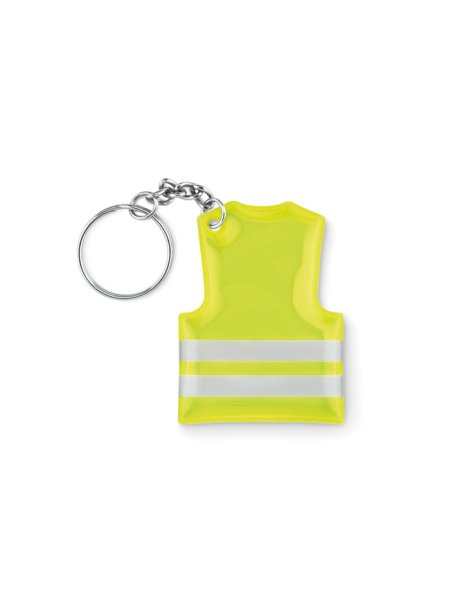 Porte-clés gilet de sécurité
