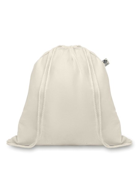 Sac à cordelette en coton bio