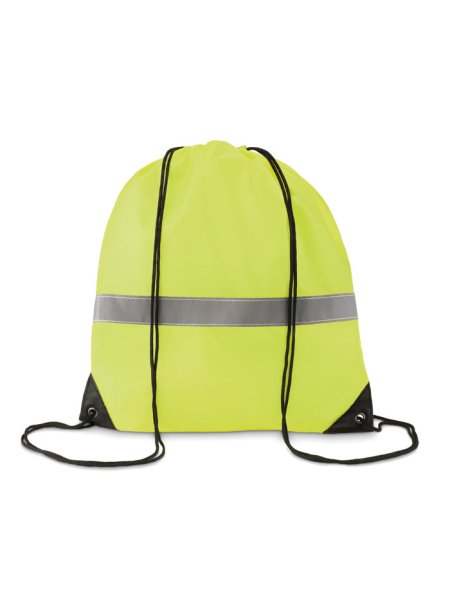 Sac à cordons avec bandes réfl