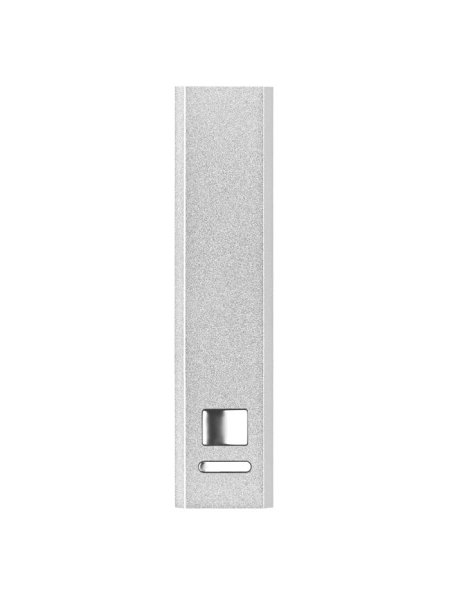 Power bank en aluminium - De 2200 mAh