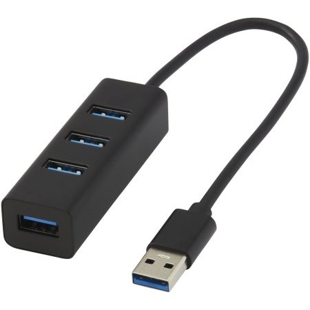 Hub USB 3.0 Adapt en aluminium 