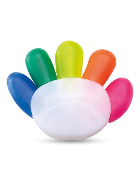Surligneur 5 couleurs