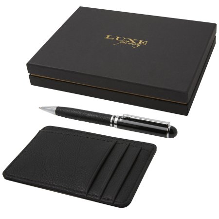 Coffret cadeau Encore avec stylo bille et portefeuille